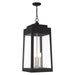 Livex Lighting - 20863-04 - Four Light Outdoor Pendant - Oslo - Black