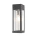 Livex Lighting - 20873-76 - One Light Outdoor Wall Lantern - Barrett - Scandinavian Gray