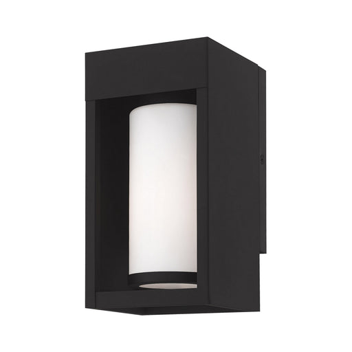 Livex Lighting - 20981-04 - One Light Outdoor Wall Lantern - Bleecker - Black