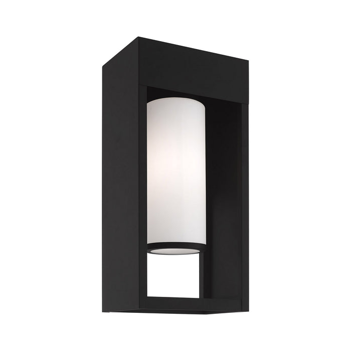 Livex Lighting - 20983-04 - One Light Outdoor Wall Lantern - Bleecker - Black