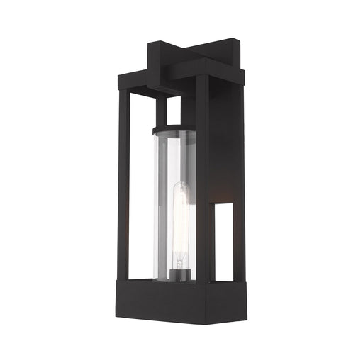 Livex Lighting - 20993-04 - One Light Outdoor Wall Lantern - Delancey - Black