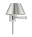 Livex Lighting - 40030-91 - One Light Swing Arm Wall Lamp - Swing Arm Wall Lamps - Brushed Nickel