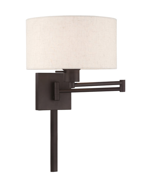 Livex Lighting - 40037-07 - One Light Swing Arm Wall Lamp - Swing Arm Wall Lamps - Bronze