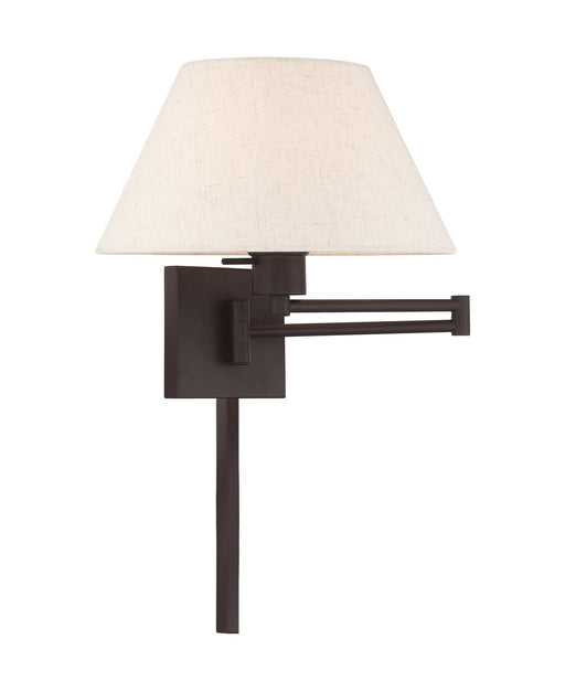 Livex Lighting - 40038-07 - One Light Swing Arm Wall Lamp - Swing Arm Wall Lamps - Bronze