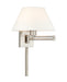 Livex Lighting - 40039-91 - One Light Swing Arm Wall Lamp - Swing Arm Wall Lamps - Brushed Nickel