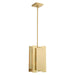 Livex Lighting - 40691-12 - One Light Mini Pendant - Varick - Satin Brass