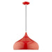 Livex Lighting - 41174-72 - One Light Mini Pendant - Metal Shade Mini Pendants - Shiny Red