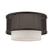 Livex Lighting - 41207-07 - One Light Ceiling Mount - Braddock - Bronze