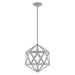 Livex Lighting - 41328-80 - One Light Mini Pendant - Geometric Shade Mini Pendants - Nordic Gray
