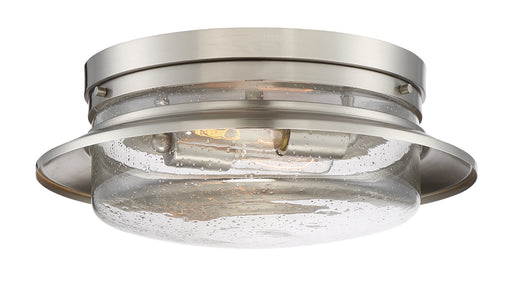 Designers Fountain - 91521-SP - Two Light Flushmount - Dover - Satin Platinum