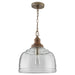 Capital Lighting - 330318GY - One Light Pendant - Independent - Grey Wash
