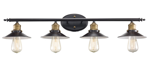 Trans Globe Imports - 20514 ROB - Four Light Vanity Bar - Griswald - Rubbed Oil Bronze