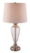 Trans Globe Imports - RTL-9063 BN - One Light Table Lamp - Brushed Nickel