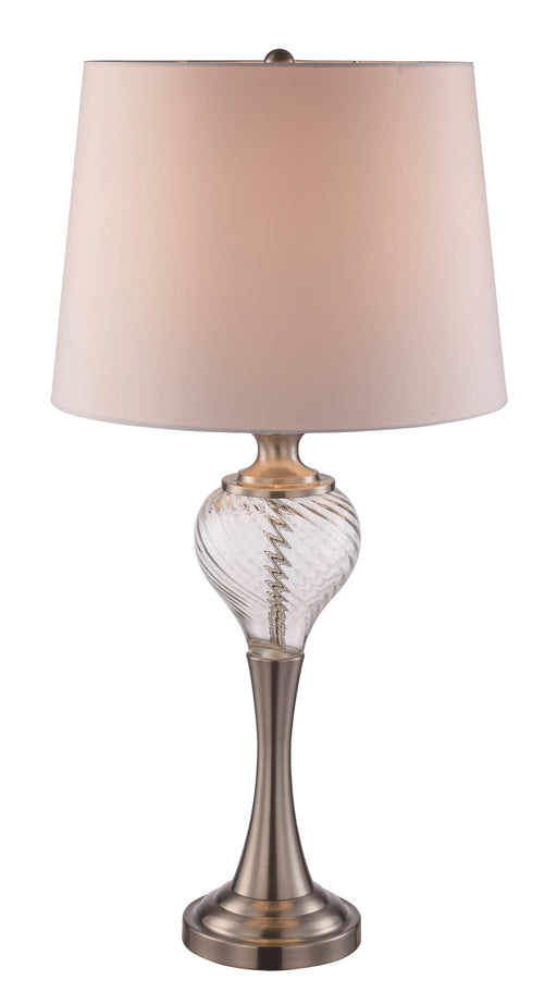 Trans Globe Imports - RTL-9064 BN - One Light Table Lamp - Brushed Nickel