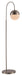 Trans Globe Imports - RTL-9066 BN - One Light Floor Lamp - Brushed Nickel