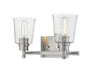 Z-Lite - 464-2V-BN - Two Light Vanity - Bohin - Brushed Nickel