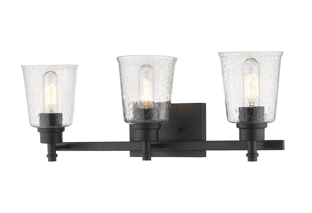 Z-Lite - 464-3V-MB - Three Light Vanity - Bohin - Matte Black