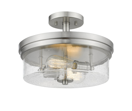 Bohin Two Light Semi Flush Mount