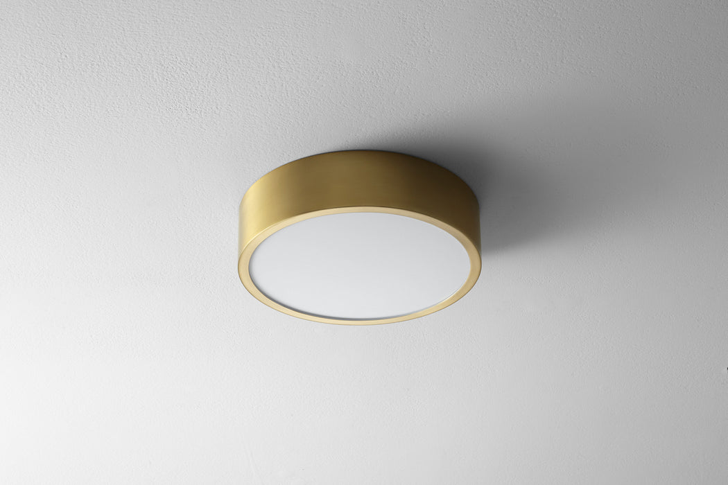 Oxygen - 32-601-40 - LED Ceiling Mount - Peepers - Aged Brass