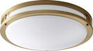 Oxygen - 3-619-40 - LED Ceiling Mount - Oracle - Aged Brass