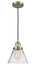 Innovations - 201C-AB-G42-LED - LED Mini Pendant - Franklin Restoration - Antique Brass