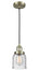 Innovations - 201C-AB-G54-LED - LED Mini Pendant - Franklin Restoration - Antique Brass