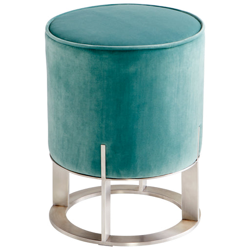 Cyan - 09594 - Ottoman - Brushed Stainless Steel
