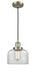 Innovations - 201C-AB-G72-LED - LED Mini Pendant - Franklin Restoration - Antique Brass