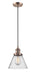 Innovations - 201C-AC-G44-LED - LED Mini Pendant - Franklin Restoration - Antique Copper