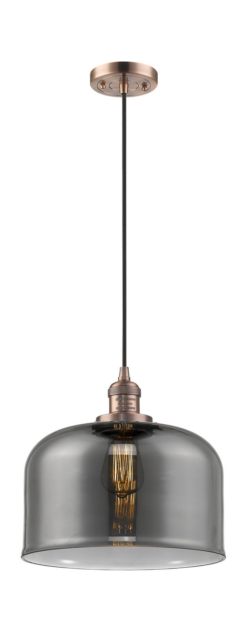 Innovations - 201C-AC-G73-L-LED - LED Mini Pendant - Franklin Restoration - Antique Copper