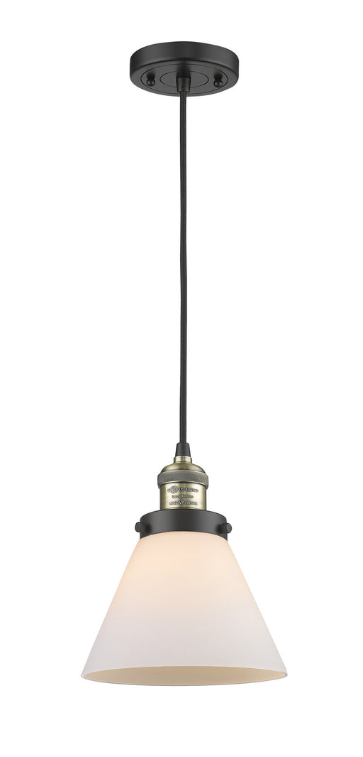 Innovations - 201C-BAB-G41-LED - LED Mini Pendant - Franklin Restoration - Black Antique Brass