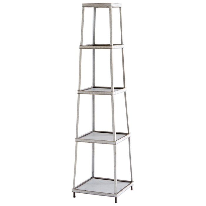 Cyan - 09849 - Etagere - Galvanized Metal And Brown