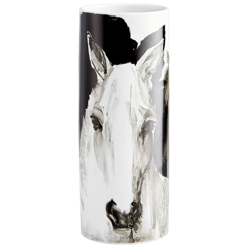 Cyan - 09873 - Vase - Black And White