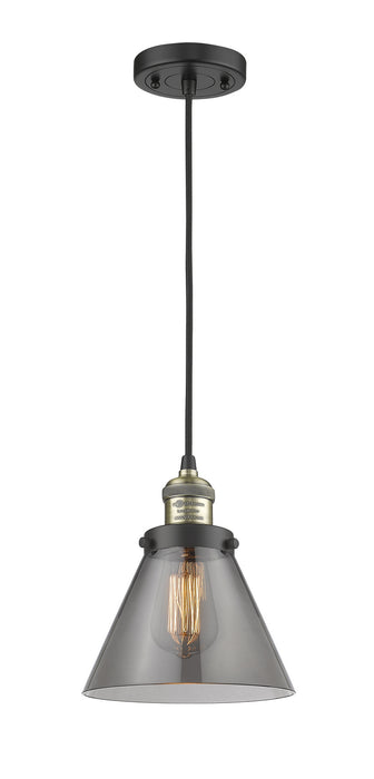 Innovations - 201C-BAB-G43-LED - LED Mini Pendant - Franklin Restoration - Black Antique Brass