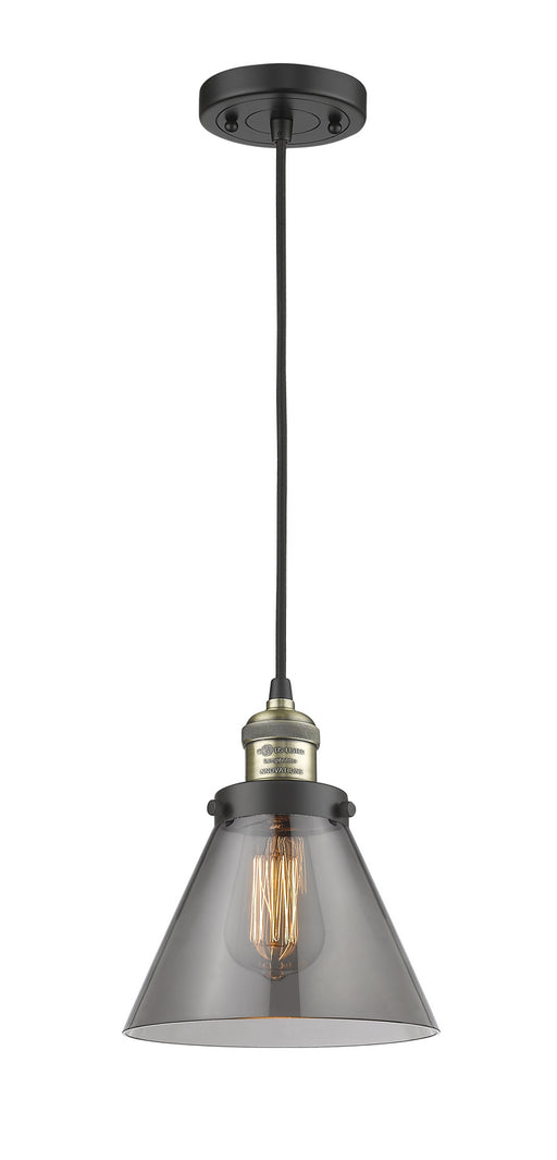 Innovations - 201C-BAB-G43-LED - LED Mini Pendant - Franklin Restoration - Black Antique Brass