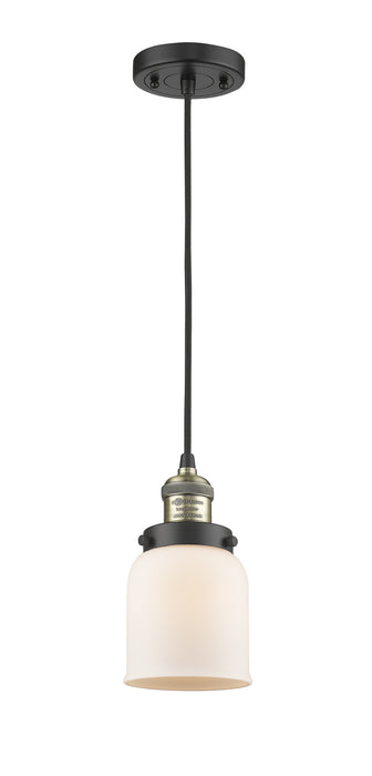 Innovations - 201C-BAB-G51 - One Light Mini Pendant - Franklin Restoration - Black Antique Brass