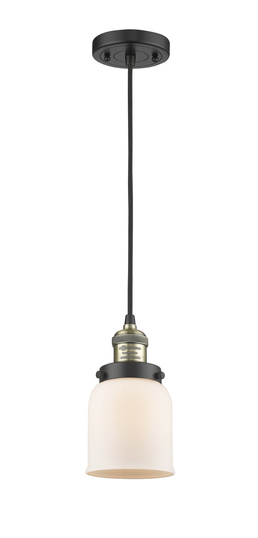 Innovations - 201C-BAB-G51 - One Light Mini Pendant - Franklin Restoration - Black Antique Brass