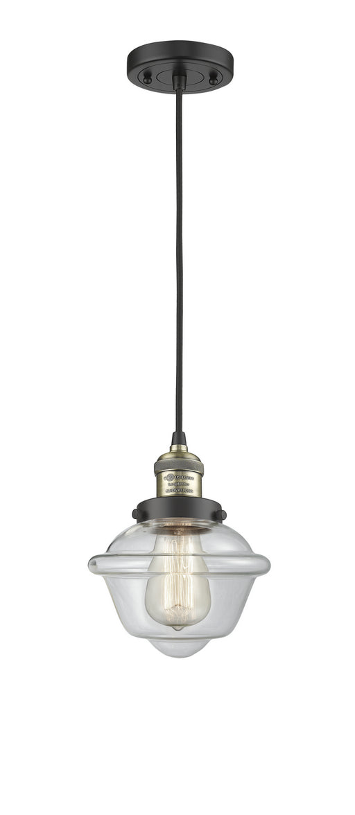 Innovations - 201C-BAB-G532 - One Light Mini Pendant - Franklin Restoration - Black Antique Brass