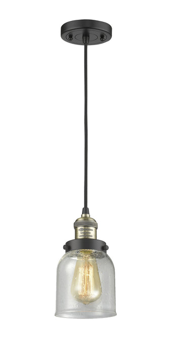 Innovations - 201C-BAB-G54 - One Light Mini Pendant - Franklin Restoration - Black Antique Brass