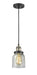 Innovations - 201C-BAB-G54 - One Light Mini Pendant - Franklin Restoration - Black Antique Brass