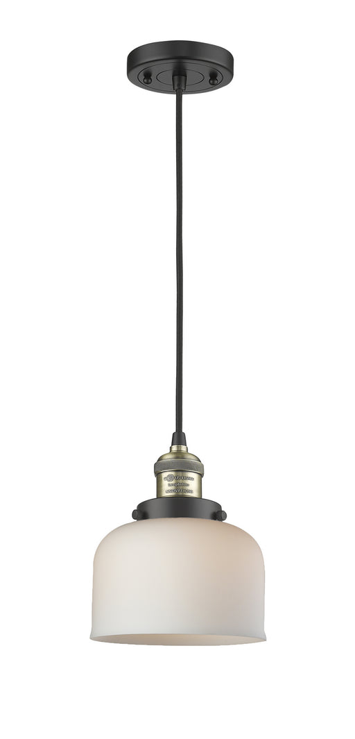 Innovations - 201C-BAB-G71-LED - LED Mini Pendant - Franklin Restoration - Black Antique Brass