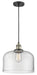 Innovations - 201C-BAB-G72-L - One Light Mini Pendant - Franklin Restoration - Black Antique Brass