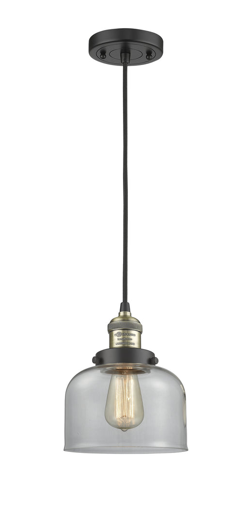 Innovations - 201C-BAB-G72-LED - LED Mini Pendant - Franklin Restoration - Black Antique Brass