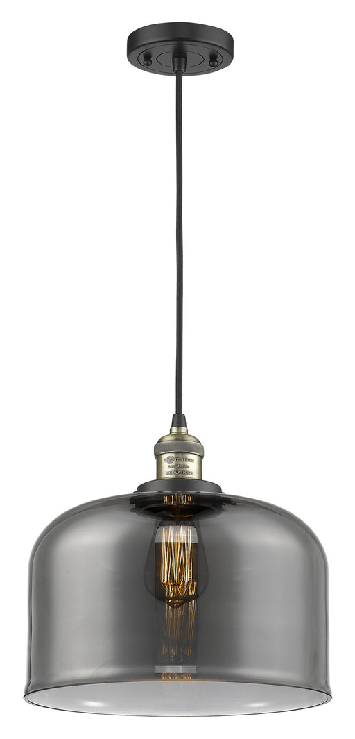 Innovations - 201C-BAB-G73-L - One Light Mini Pendant - Franklin Restoration - Black Antique Brass