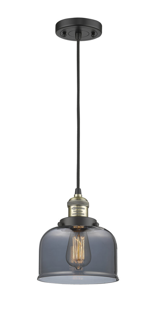 Innovations - 201C-BAB-G73-LED - LED Mini Pendant - Franklin Restoration - Black Antique Brass