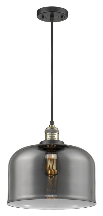 Innovations - 201C-BAB-G73-L-LED - LED Mini Pendant - Franklin Restoration - Black Antique Brass