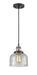 Innovations - 201C-BAB-G74 - One Light Mini Pendant - Franklin Restoration - Black Antique Brass