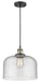 Innovations - 201C-BAB-G74-L - One Light Mini Pendant - Franklin Restoration - Black Antique Brass