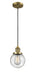 Innovations - 201C-BB-G204-6 - One Light Mini Pendant - Franklin Restoration - Brushed Brass