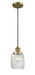 Innovations - 201C-BB-G302 - One Light Mini Pendant - Franklin Restoration - Brushed Brass